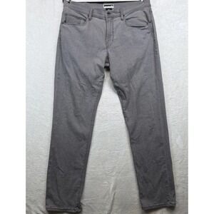 Travis Mathew Performance Pants Men's 35 Gray 5 Pocket Stretch Golf Casual